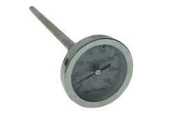 Termometro Haste 20 Cm 0/350 Graus Rosca 1/2 BSP Inox 304 - Agetherm